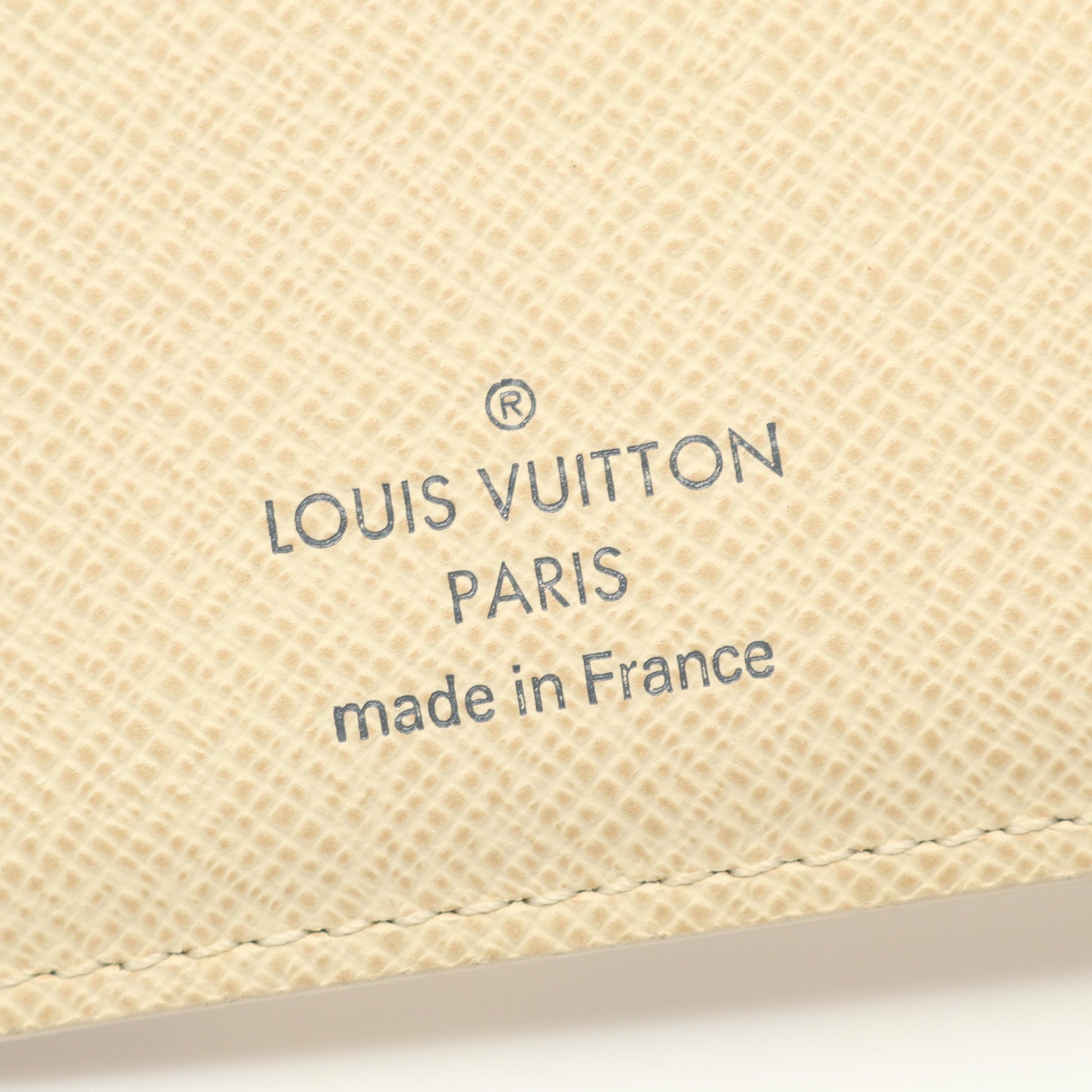 Louis Vuitton Louis Vuitton Portefeuil Viennois Damier Azur Clasp Bi-Fold Wallet White Size ONE SIZE - 4 Thumbnail