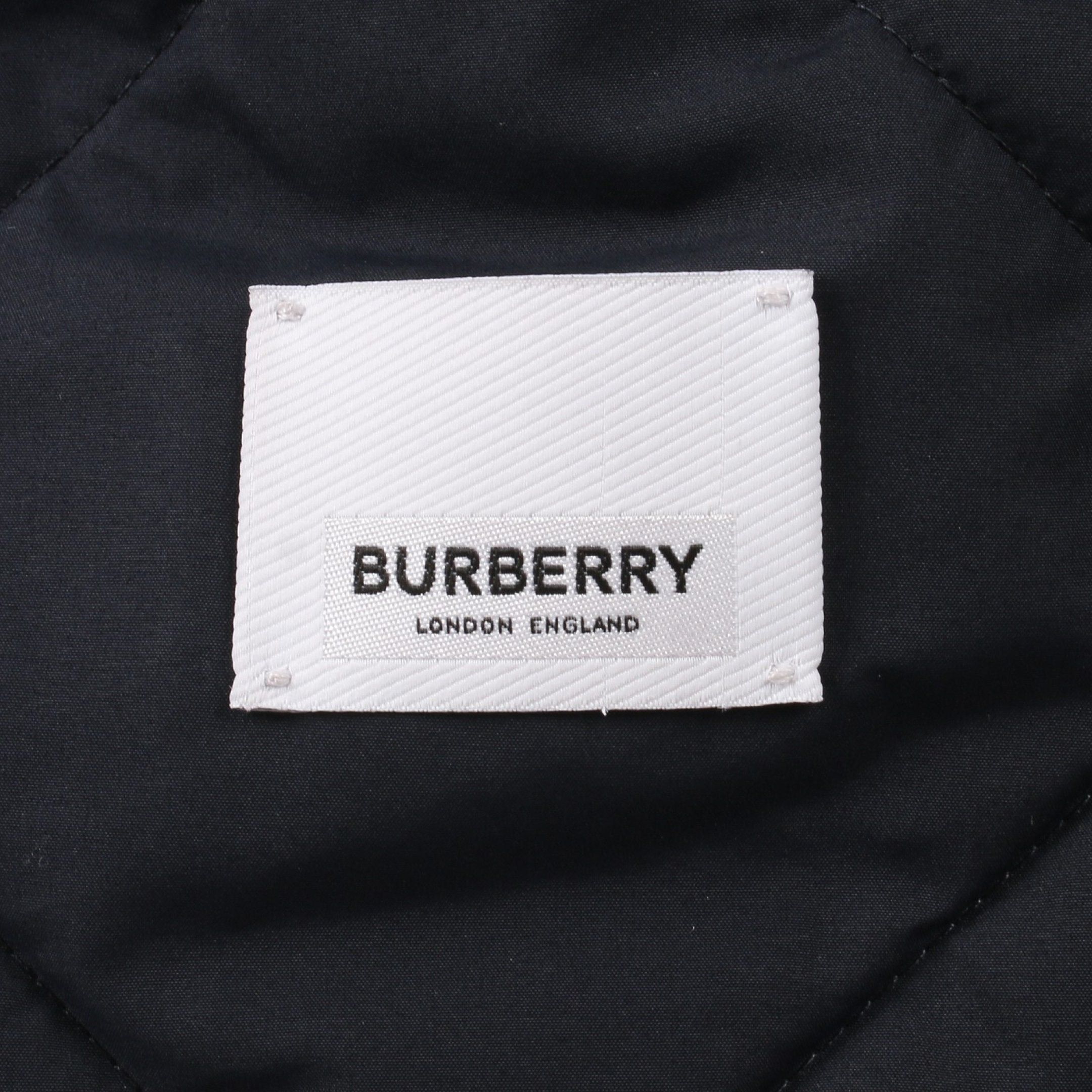 Burberry Burberry Quilted Jacket Collarless Dark Navy Size ONE SIZE - 3 Thumbnail