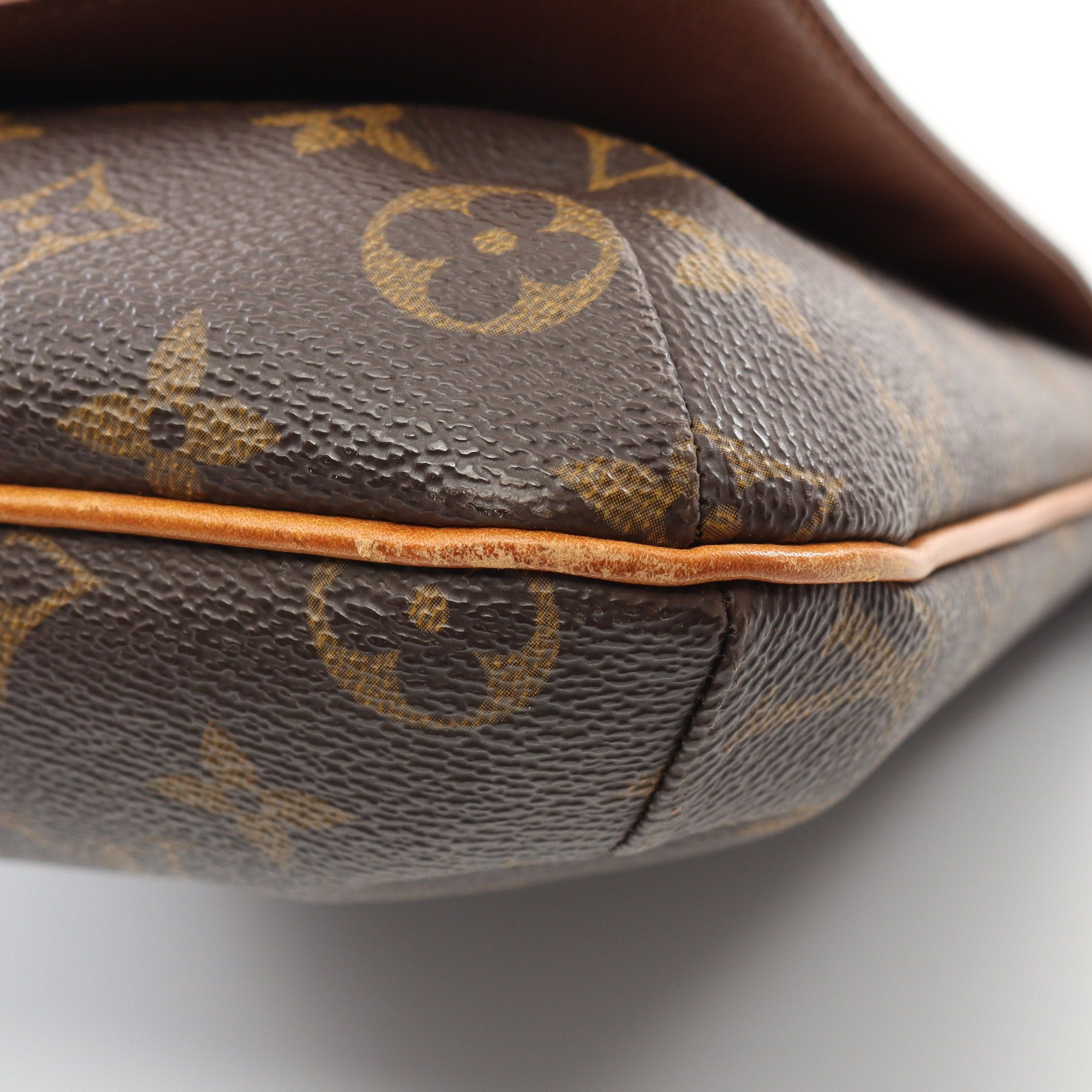 Louis Vuitton Louis Vuitton Musette Salsa Short Strap Monogram Shoulder Bag Leather Brown Size ONE SIZE - 10 Thumbnail