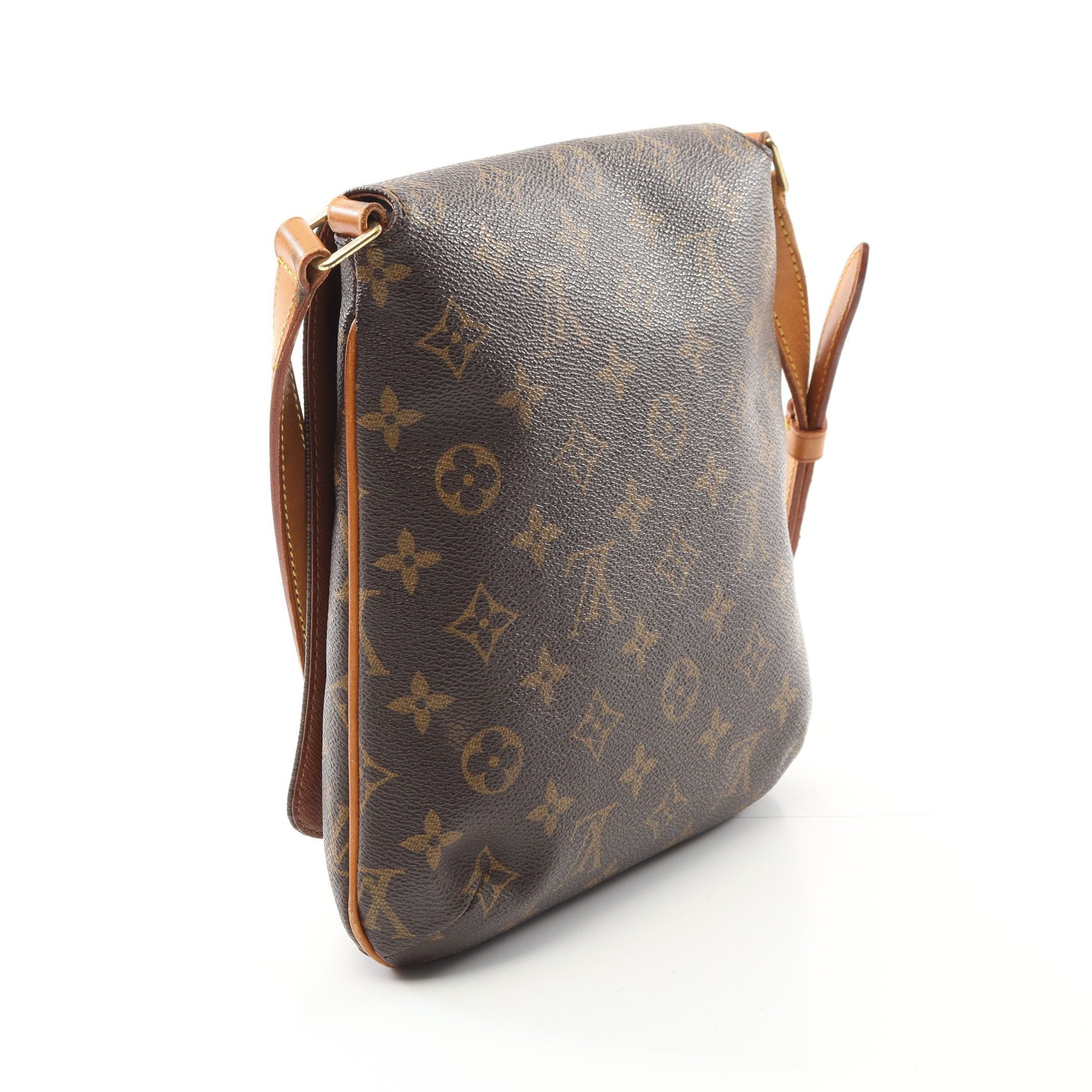 Louis Vuitton Louis Vuitton Musette Salsa Short Strap Monogram Shoulder Bag Leather Brown Size ONE SIZE - 2 Thumbnail