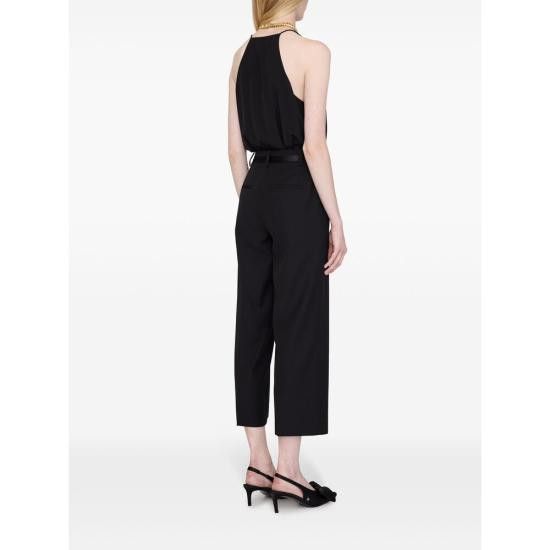 Anine Bing ANINE BING Women Pants A 03 10305 BLK26 BLACK Size 26" / US 2 / IT 38 - 3 Thumbnail