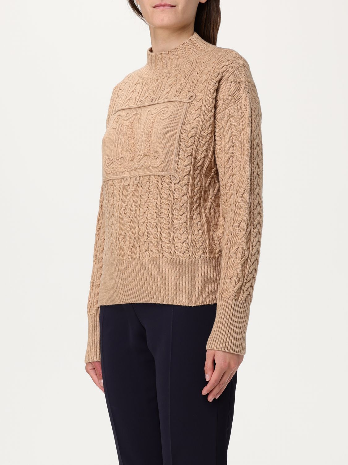 Max Mara Max Mara Sweater Woman Camel Size M / US 6-8 / IT 42-44 - 4 Thumbnail