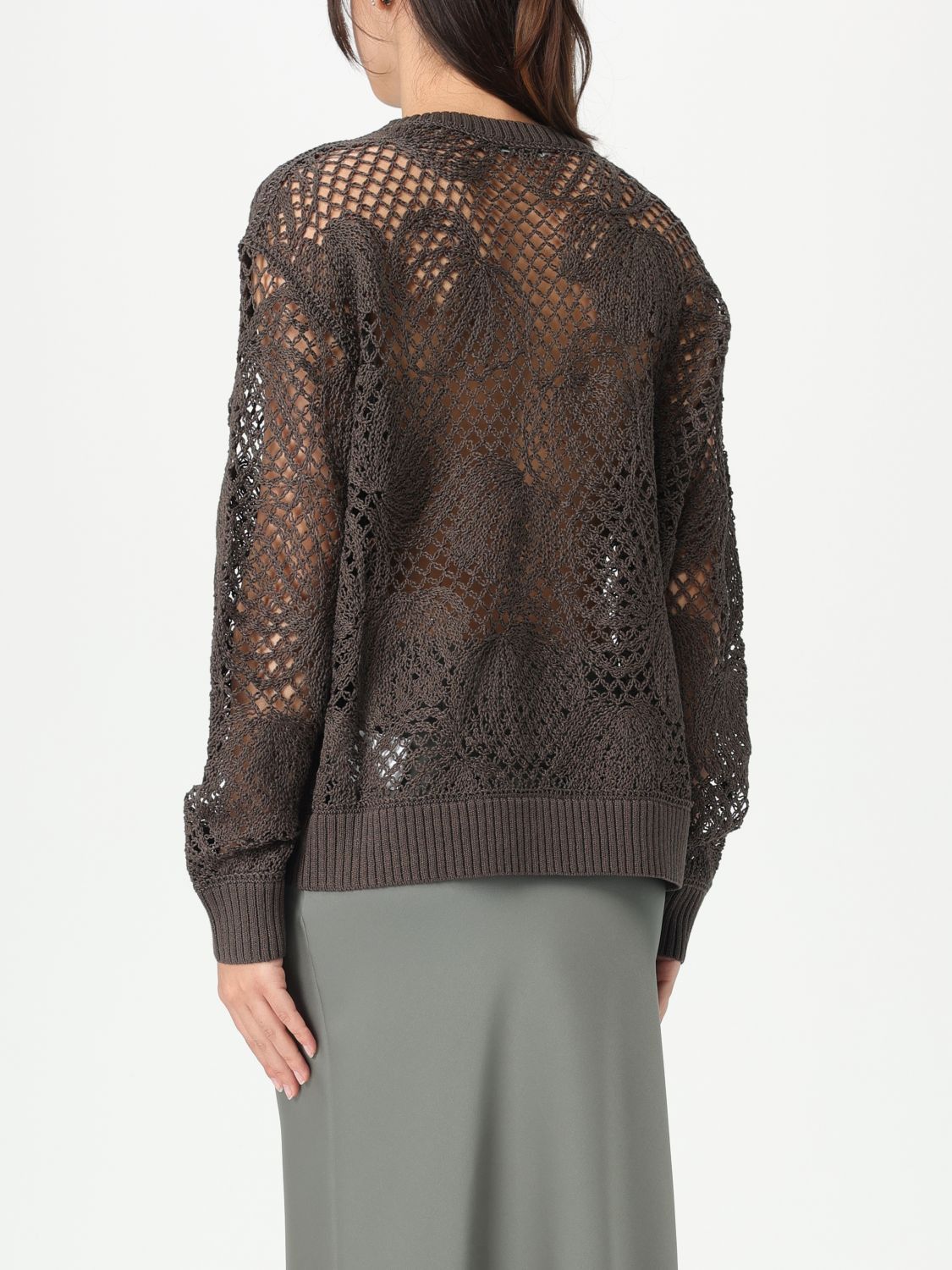 Max Mara Max Mara Sweater Woman Brown Size M / US 6-8 / IT 42-44 - 2 Thumbnail