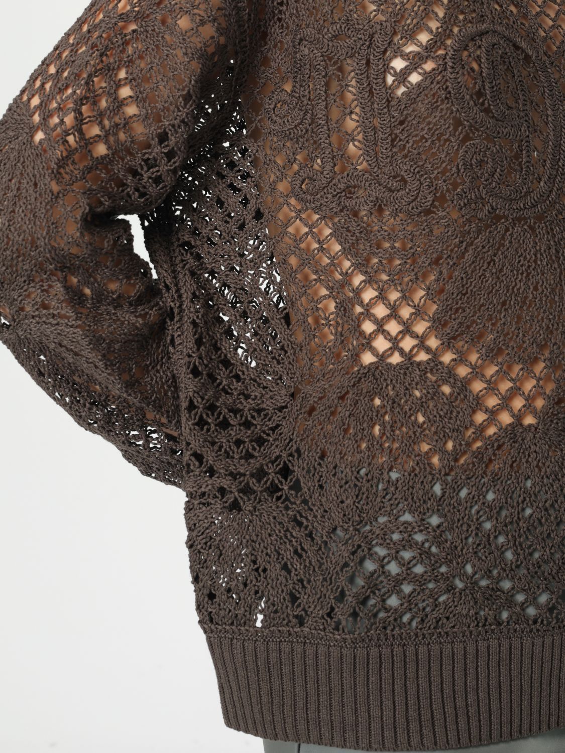 Max Mara Max Mara Sweater Woman Brown Size S / US 4 / IT 40 - 4 Thumbnail