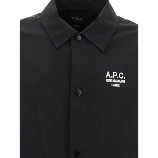 A.P.C. A.P.C. Men Jacket PSAJB H02960 LZZ BLACK Size US L / EU 52-54 / 3 - 4 Thumbnail