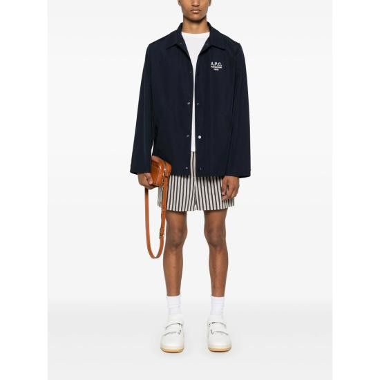 A.P.C. A.P.C. Men Jacket PSAJB H02960 IAK BLUE Size US S / EU 44-46 / 1 - 2 Thumbnail