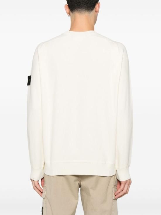 Stone Island STONE ISLAND Men Sweater 5100036 S00B5V0093 White Size US L / EU 52-54 / 3 - 4 Thumbnail