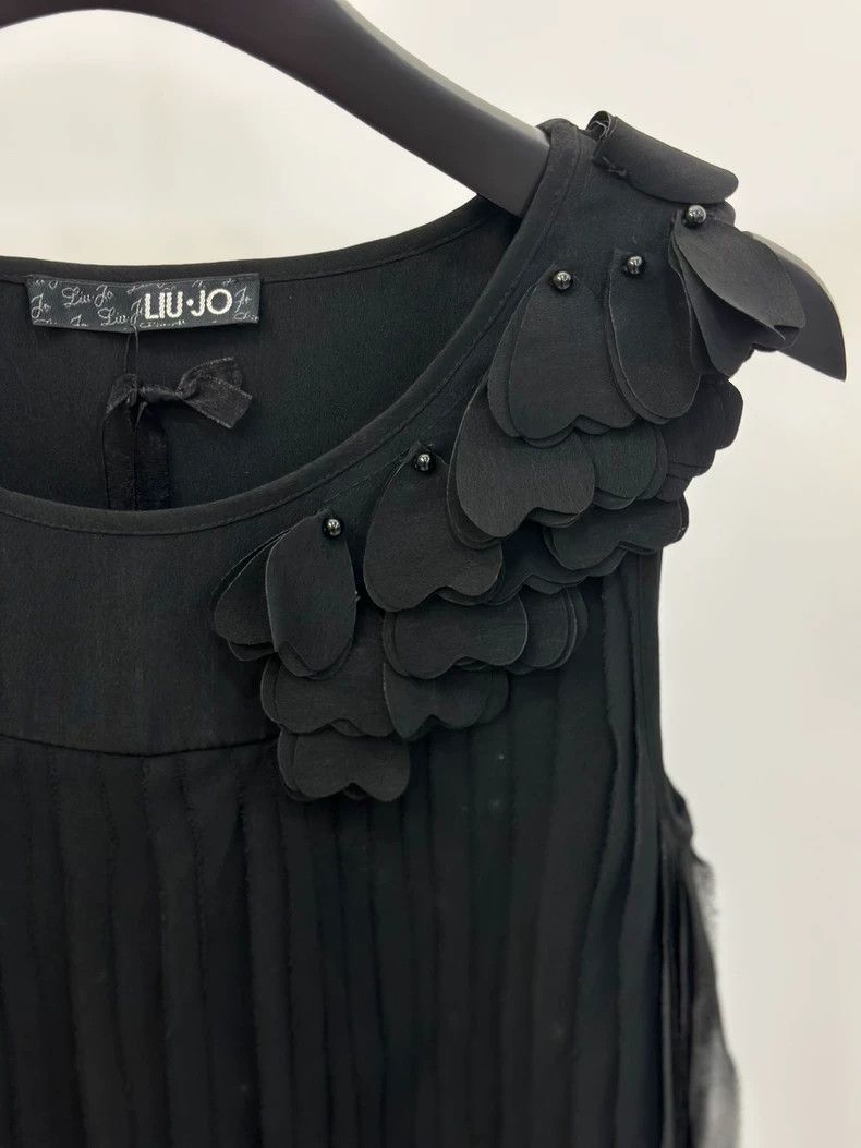Gucci Liu Jo Pleated Dress with Ruffles Size S / US 4 / IT 40 - 2 Thumbnail