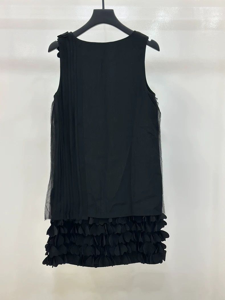 Gucci Liu Jo Pleated Dress with Ruffles Size S / US 4 / IT 40 - 4 Thumbnail