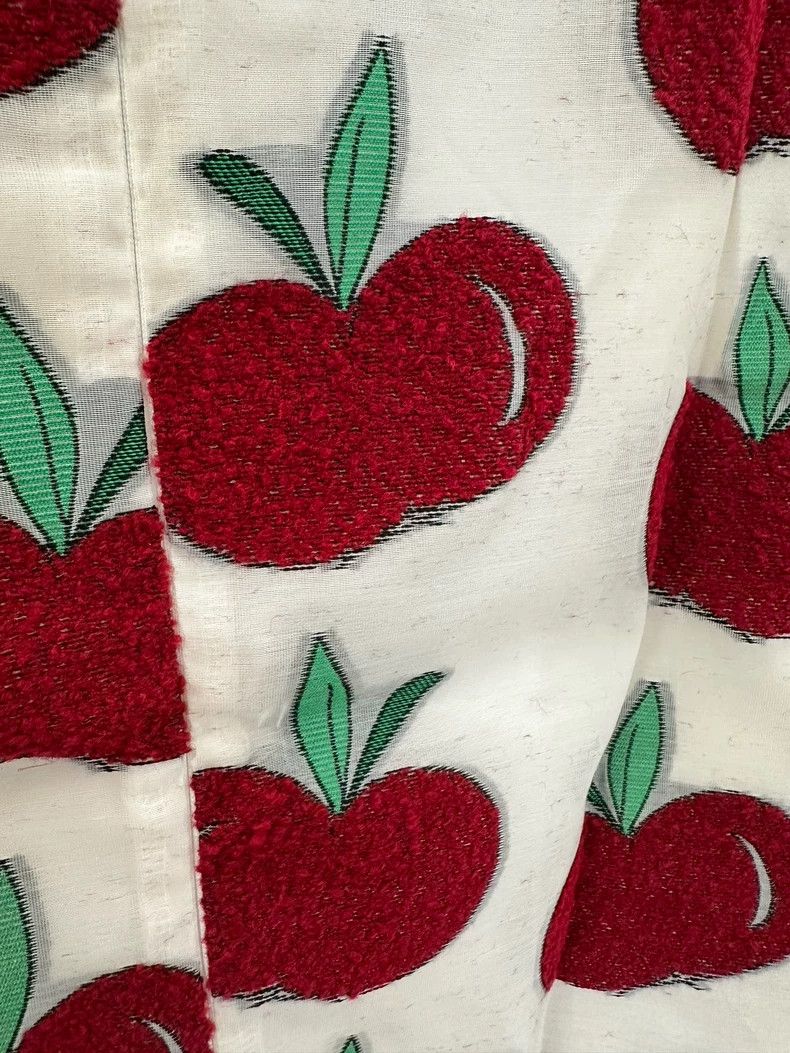 Marni Cute Red Apple Pattern Dress from Italy Size S / US 4 / IT 40 - 4 Thumbnail