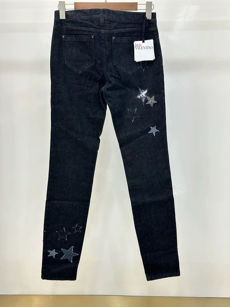 Valentino Red Valentino Women's Star Jeans Size 28 Size 28" / US 6 / IT 42 - 4 Thumbnail