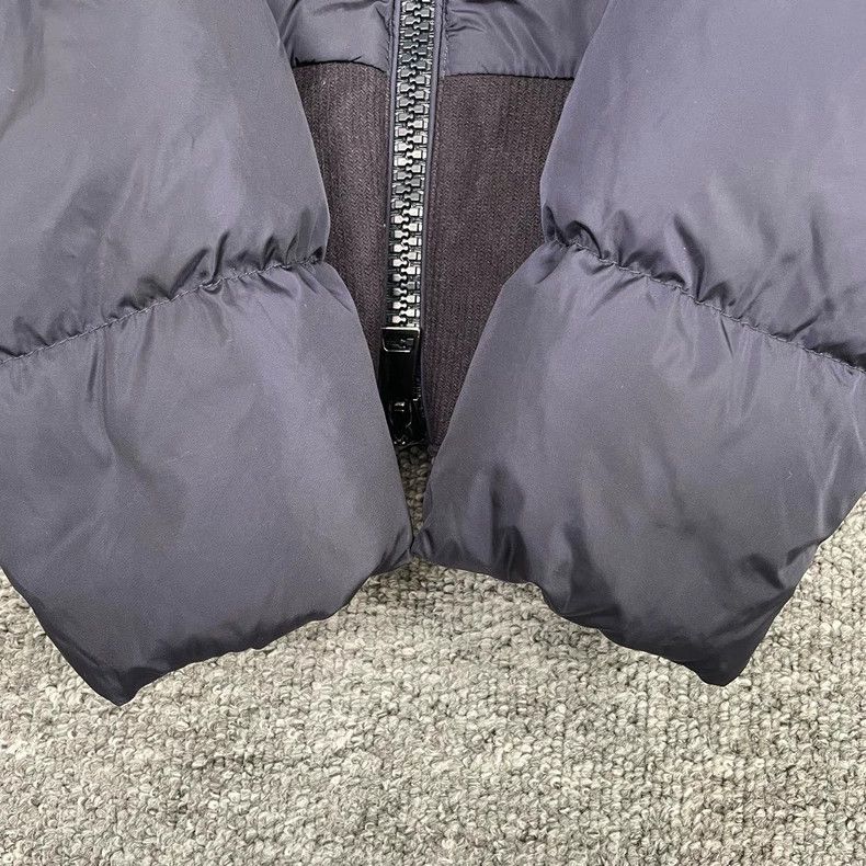 Moncler Navy Frill Puffer Jacket by Moncler Size XS / US 0-2 / IT 36-38 - 4 Thumbnail