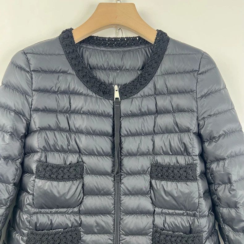 Moncler Moncler Lightweight Long Black Down Jacket Size XS / US 0-2 / IT 36-38 - 5 Thumbnail