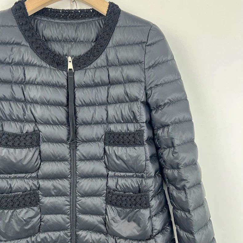 Moncler Moncler Lightweight Long Black Down Jacket Size XS / US 0-2 / IT 36-38 - 3 Thumbnail