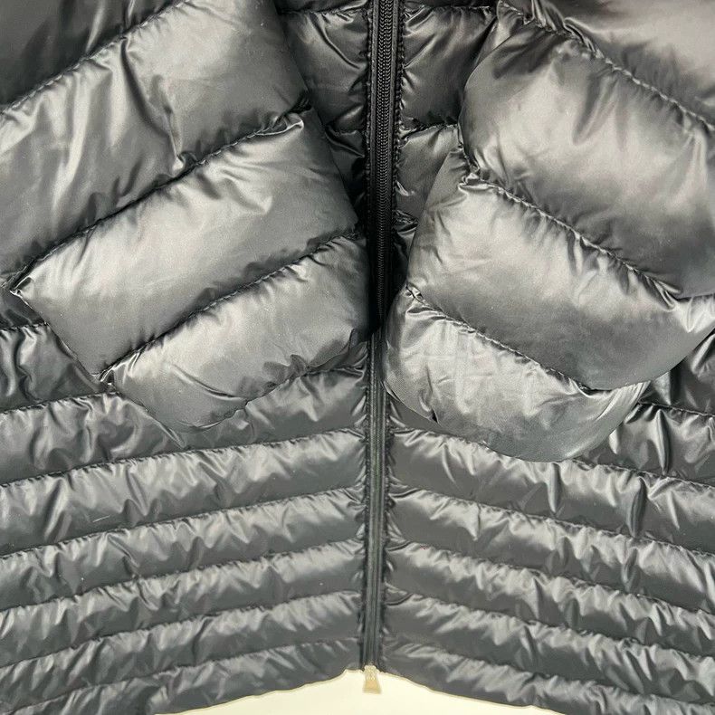 Moncler Moncler Lightweight Long Black Down Jacket Size XS / US 0-2 / IT 36-38 - 6 Thumbnail