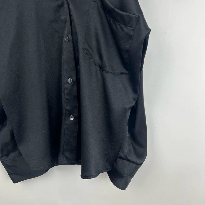 Alexander Wang Black Off-Shoulder Silk Blouse by Alexander Wang Size S / US 4 / IT 40 - 5 Thumbnail