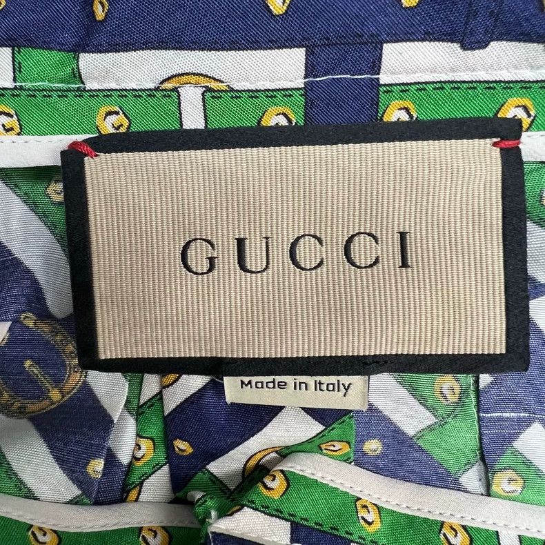 Gucci Gucci Pleated Skirt with Double G Gold Buckle Size 38" / US 16 / IT 52 - 3 Thumbnail