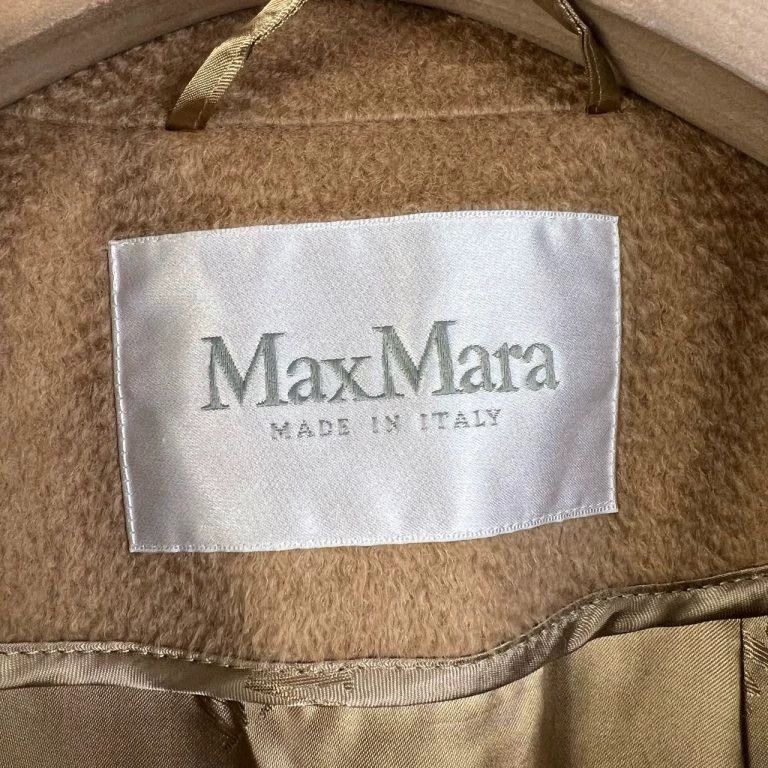 Max Mara Maxmara Long Camel Wool Coat Size XS / US 0-2 / IT 36-38 - 3 Thumbnail