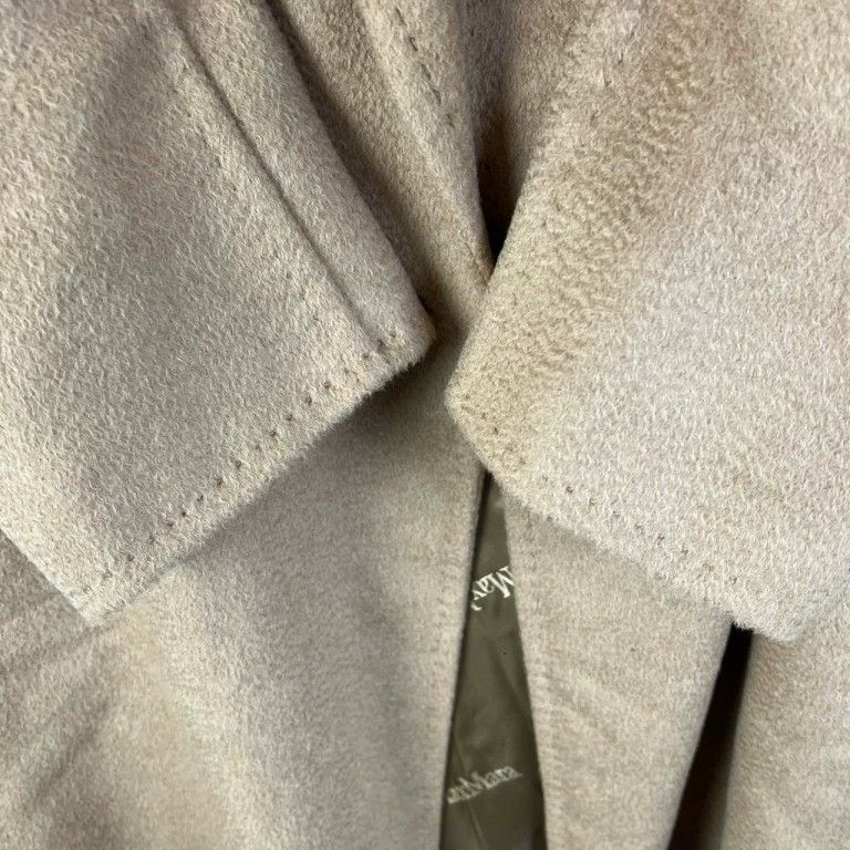 Max Mara Maxmara Long Camel Wool Coat Size XS / US 0-2 / IT 36-38 - 5 Thumbnail