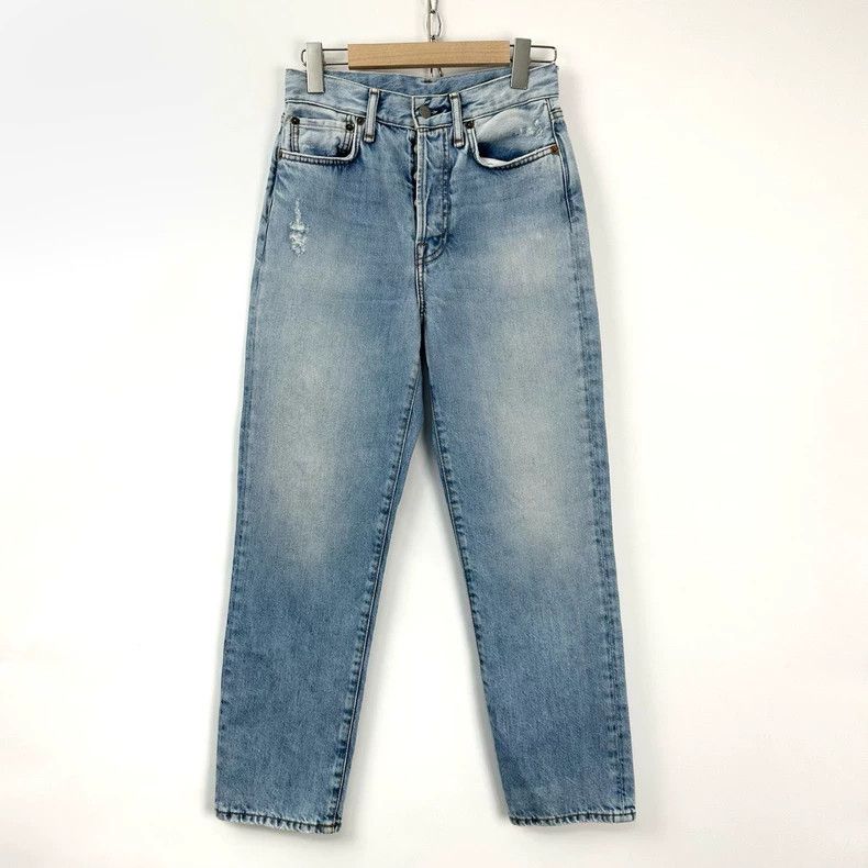 Acne Studios Acne Studios Blue Wash Denim Pants Size 26" / US 2 / IT 38 - 2 Thumbnail