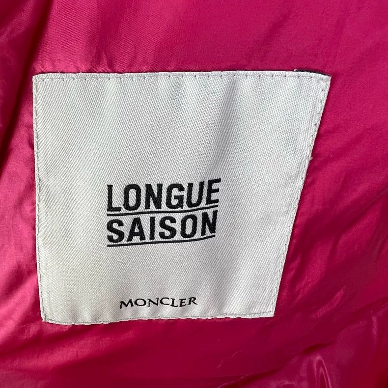 Moncler Moncler Hooded Ruffled Down Vest in Pink Size XXS / US 00 / IT 34 - 4 Thumbnail