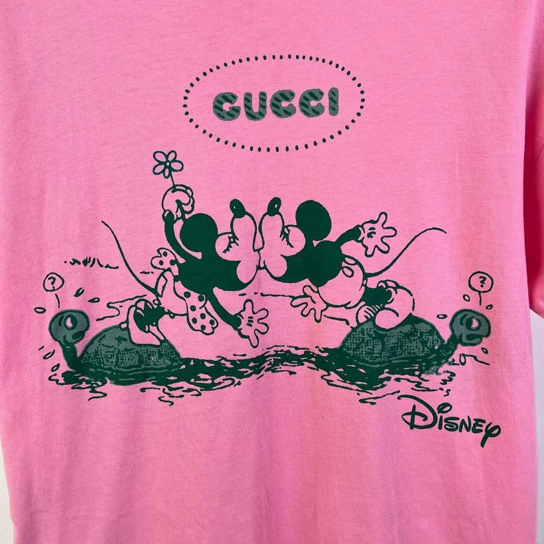 Gucci Gucci x Disney Mickey Short Sleeve T-shirt Size S / US 4 / IT 40 - 4 Thumbnail