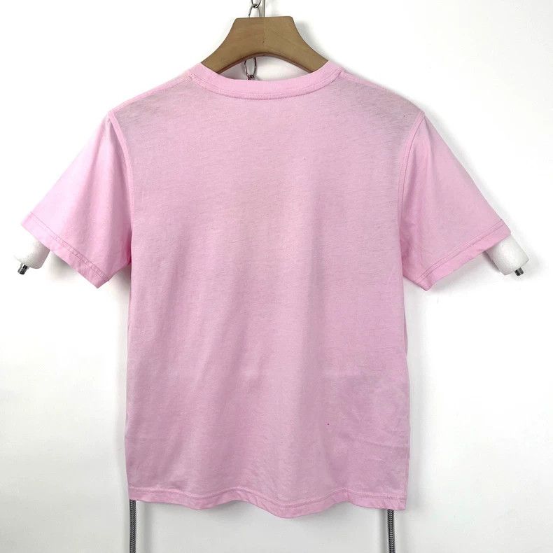 Alexander McQueen Alexander McQueen Pink Short Sleeve Logo Tee Size S / US 4 / IT 40 - 2 Thumbnail