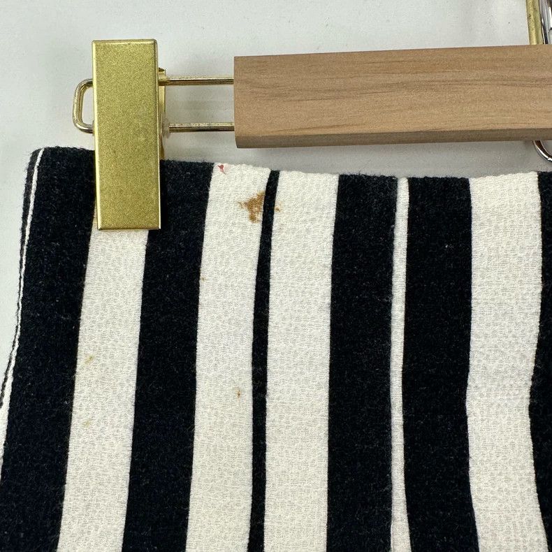 Dolce & Gabbana Dolce&Gabbana Black and White Striped Skirt Size 38" / US 16 / IT 52 - 6 Thumbnail