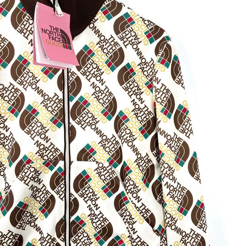 Gucci Gucci x TNF Classic Full Print Jacket Size XS / US 0-2 / IT 36-38 - 3 Thumbnail