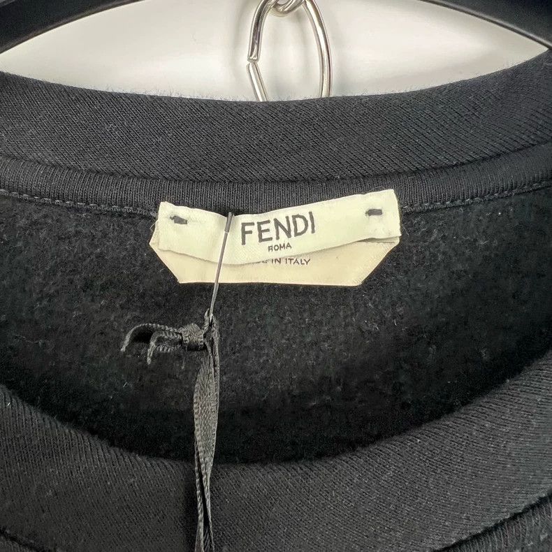 Fendi Fendi Black Monster Pocket Zip Dress Size L / US 10 / IT 46 - 5 Thumbnail