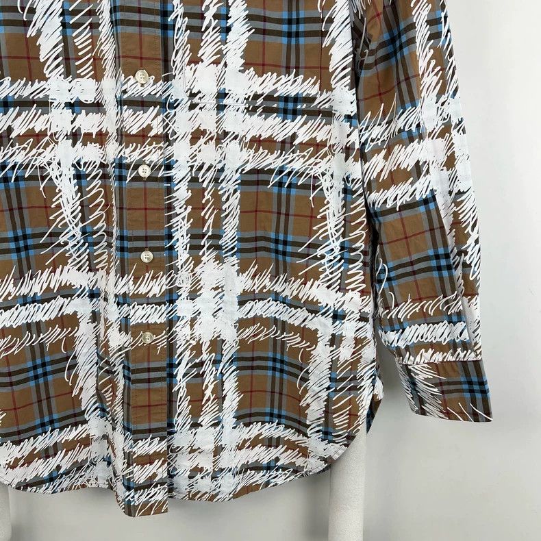 Burberry Burberry Check Plaid Long Sleeve Shirt Size XS / US 0-2 / IT 36-38 - 5 Thumbnail