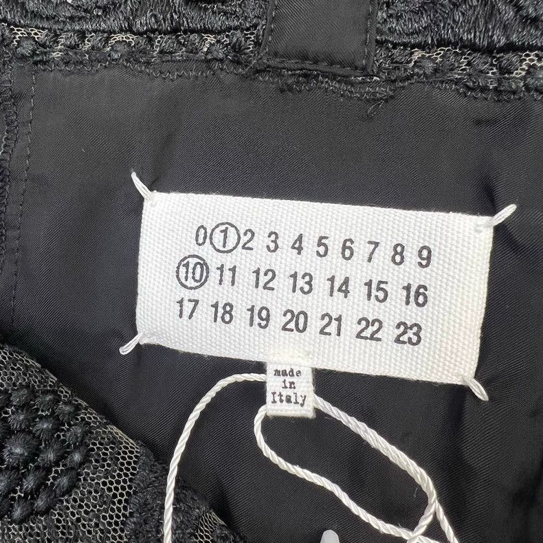 Maison Margiela Black Lace Panel Long Dress by Maison Margiela Size M / US 6-8 / IT 42-44 - 8 Thumbnail