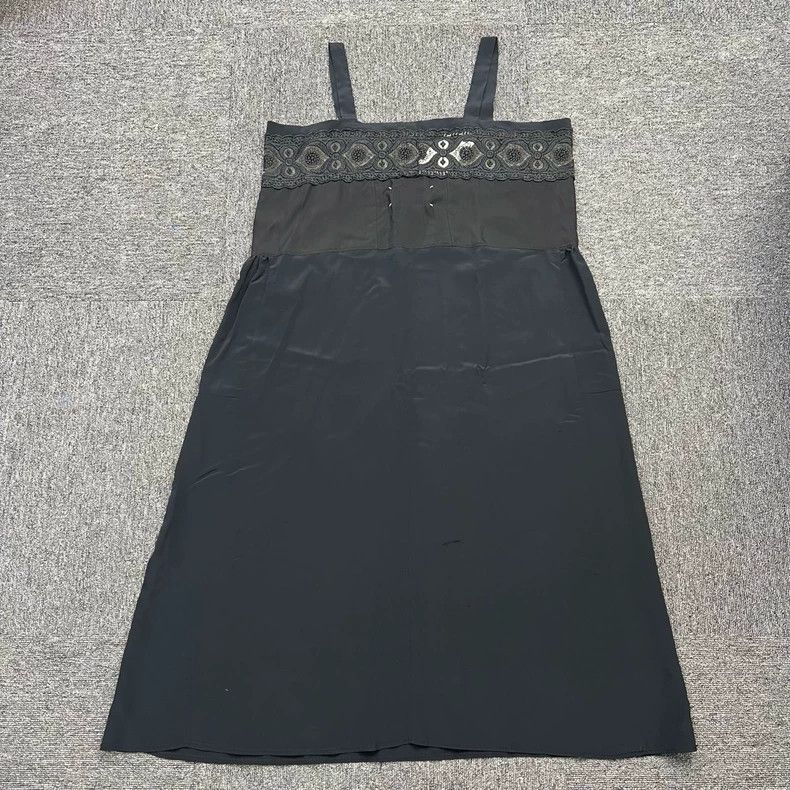 Maison Margiela Black Lace Panel Long Dress by Maison Margiela Size M / US 6-8 / IT 42-44 - 3 Thumbnail