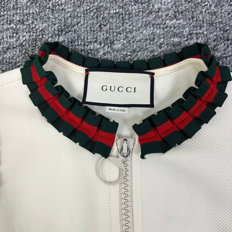 Gucci Gucci Sleeveless Dress with Red Green Trim Size M / US 6-8 / IT 42-44 - 3 Thumbnail