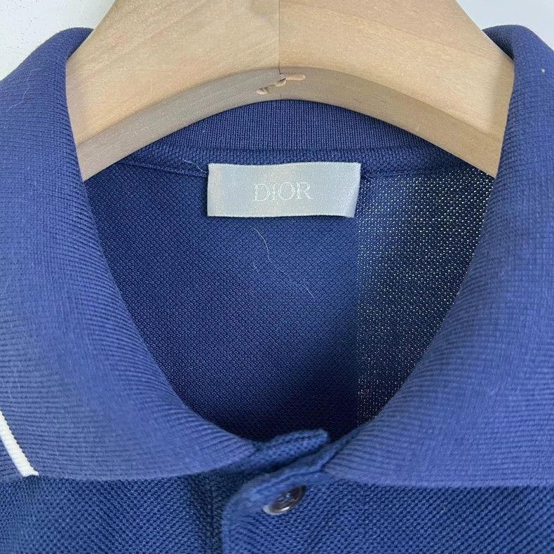 Dior Dior Embroidered Bee Polo Shirt Size L Size L / US 10 / IT 46 - 3 Thumbnail