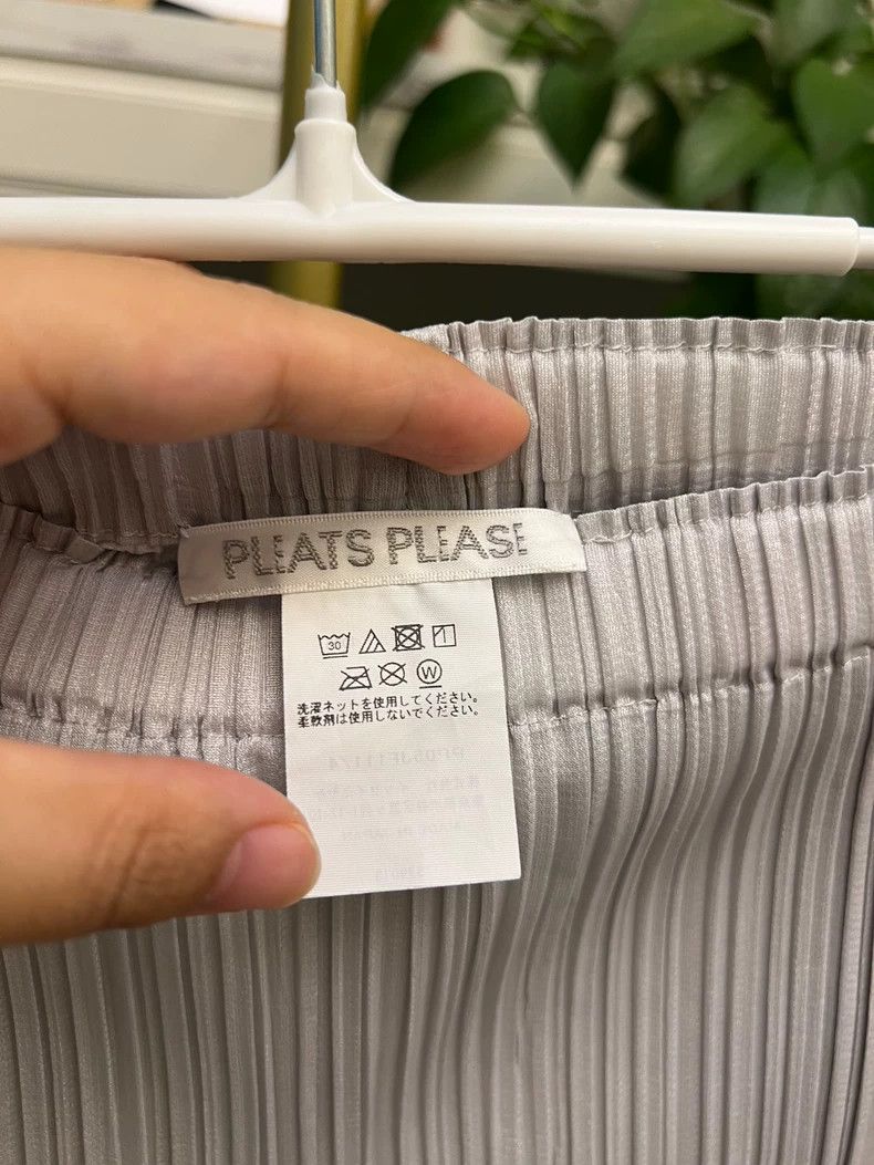 Issey Miyake Light Gray Straight Leg Pants Size 4 Size 24" / US 00 / IT 34 - 4 Thumbnail