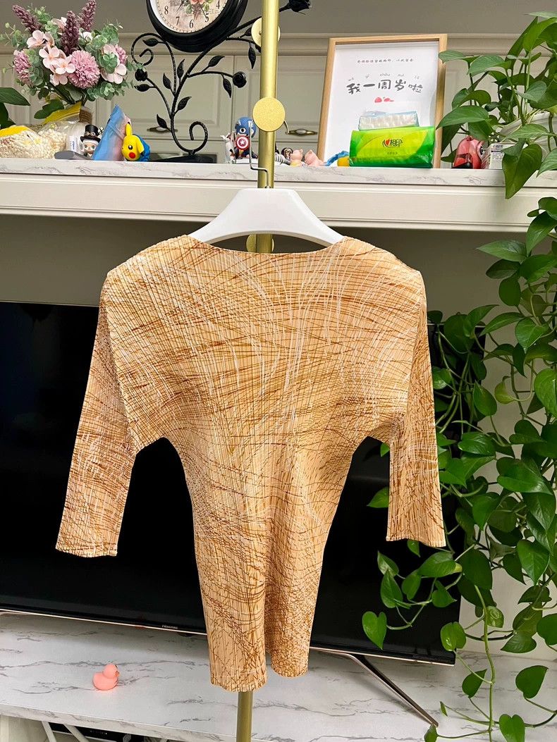 Issey Miyake Issey Miyake Textured Long Sleeve Top Size M / US 6-8 / IT 42-44 - 4 Thumbnail