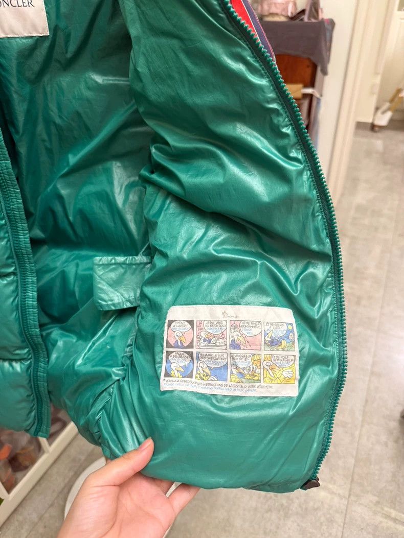 Moncler Green Moncler Down Jacket for Kids Size L / US 10 / IT 46 - 9 Thumbnail