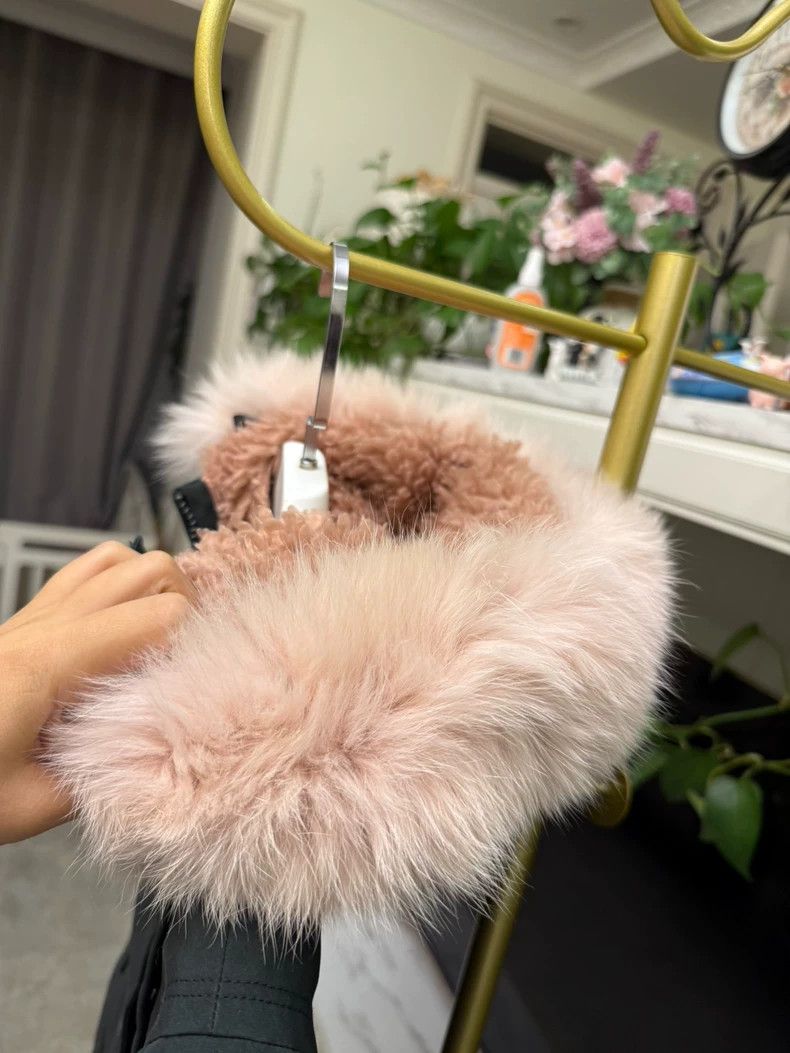 Moncler Moncler Kids Winter Jacket with Fur Trim Size XS / US 0-2 / IT 36-38 - 4 Thumbnail