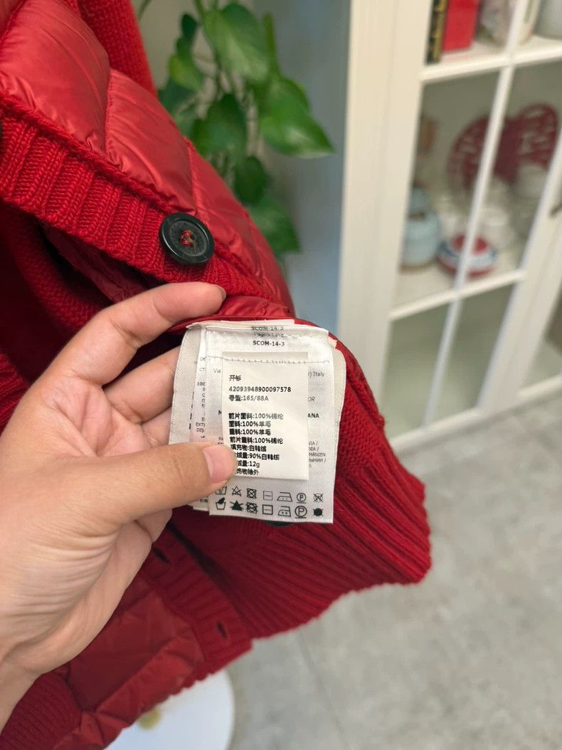 Moncler Moncler Red Down Padded Jacket Size M Size M / US 6-8 / IT 42-44 - 9 Thumbnail