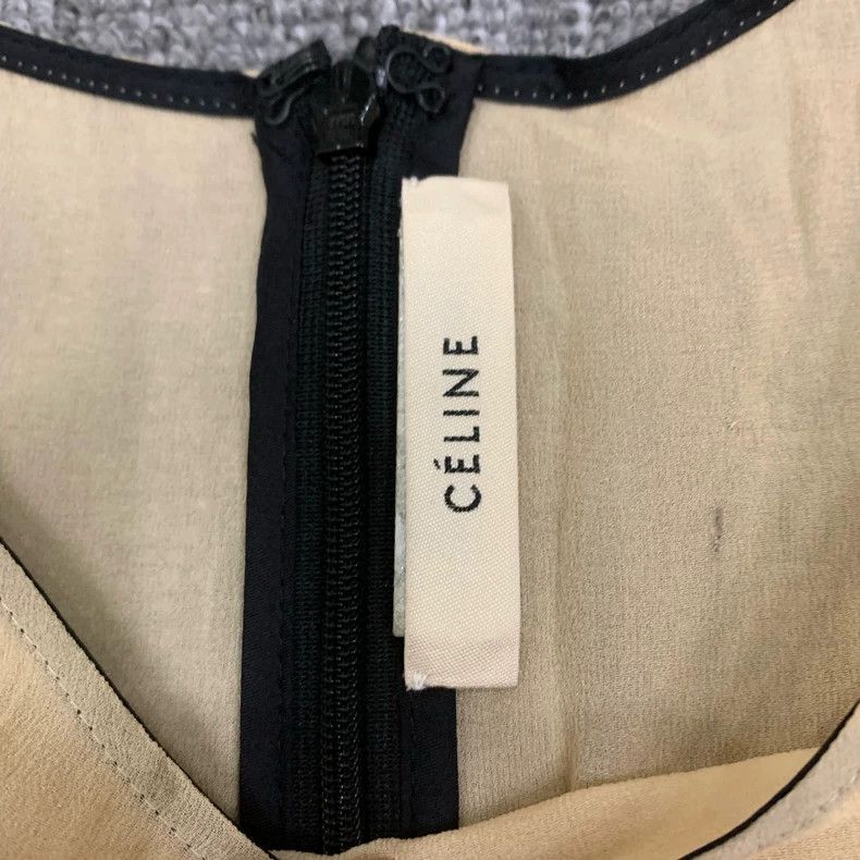 Celine Color Block Dress by Celine Size M / US 6-8 / IT 42-44 - 7 Thumbnail