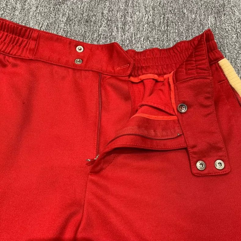 Gucci Gucci Red Logo Casual Pants with Stripes Size 23" - 4 Thumbnail