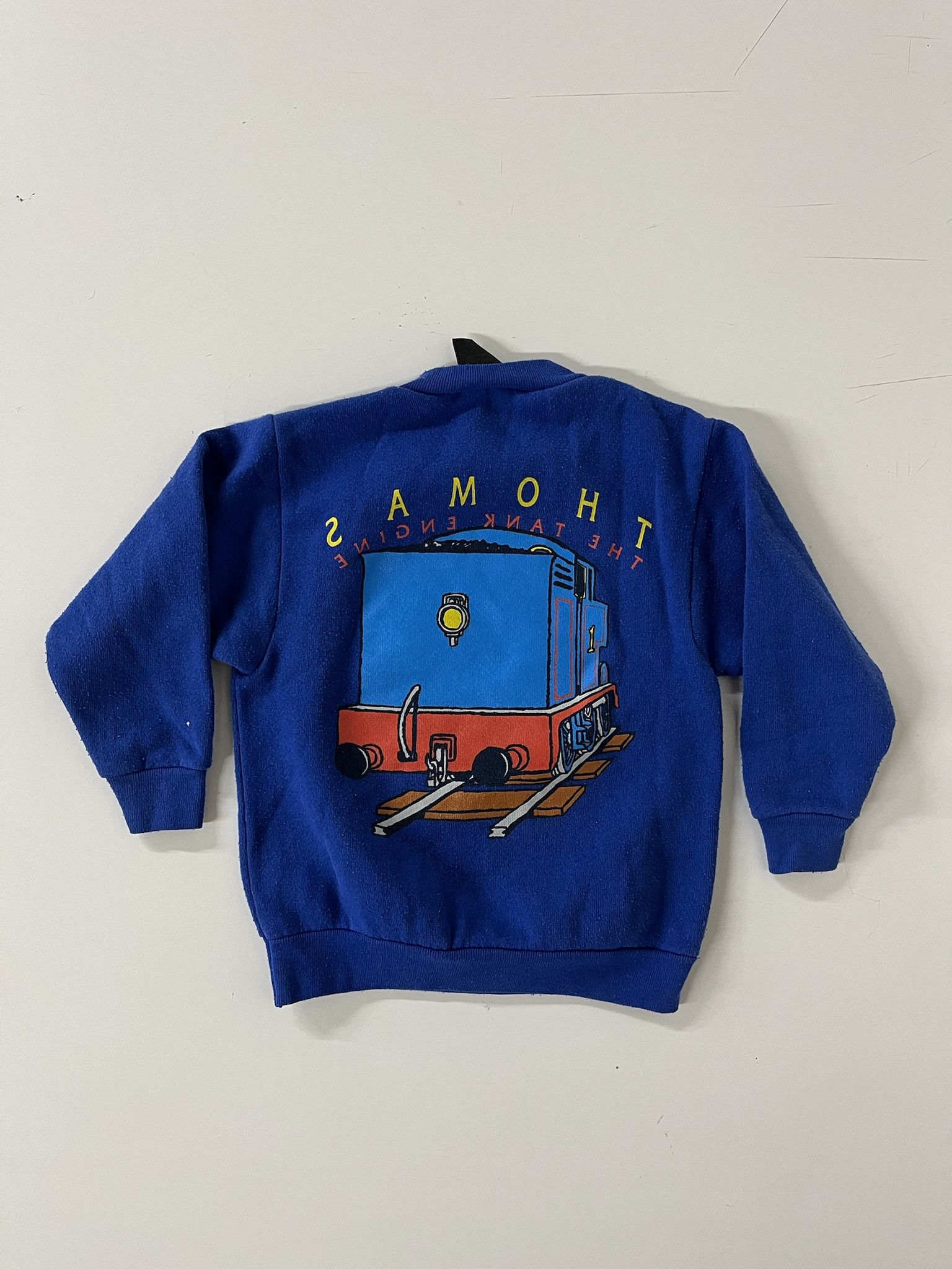 Other Vintage 90s Thomas the Tank Engine Baby Tee Crewneck 1996 Changes Sweatshirt SIze Kids 4 XXS Size US XXS / EU 40 - 5 Thumbnail