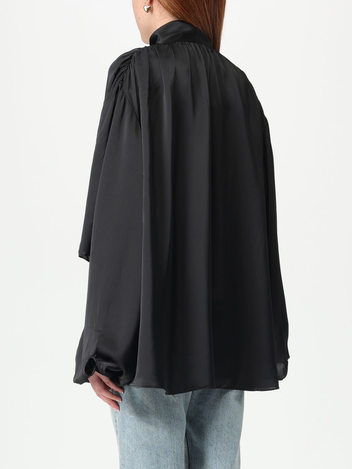 Balenciaga Balenciaga Shirt Woman Black Size XS / US 0-2 / IT 36-38 - 3 Thumbnail