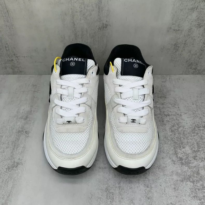 Chanel Chanel Black and White Panda Sneakers Size 36 Size US 6 / IT 36 - 4 Thumbnail