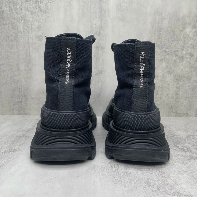Alexander McQueen Alexander McQueen Black High-Top Martin Boots Size US 6 / IT 36 - 5 Thumbnail