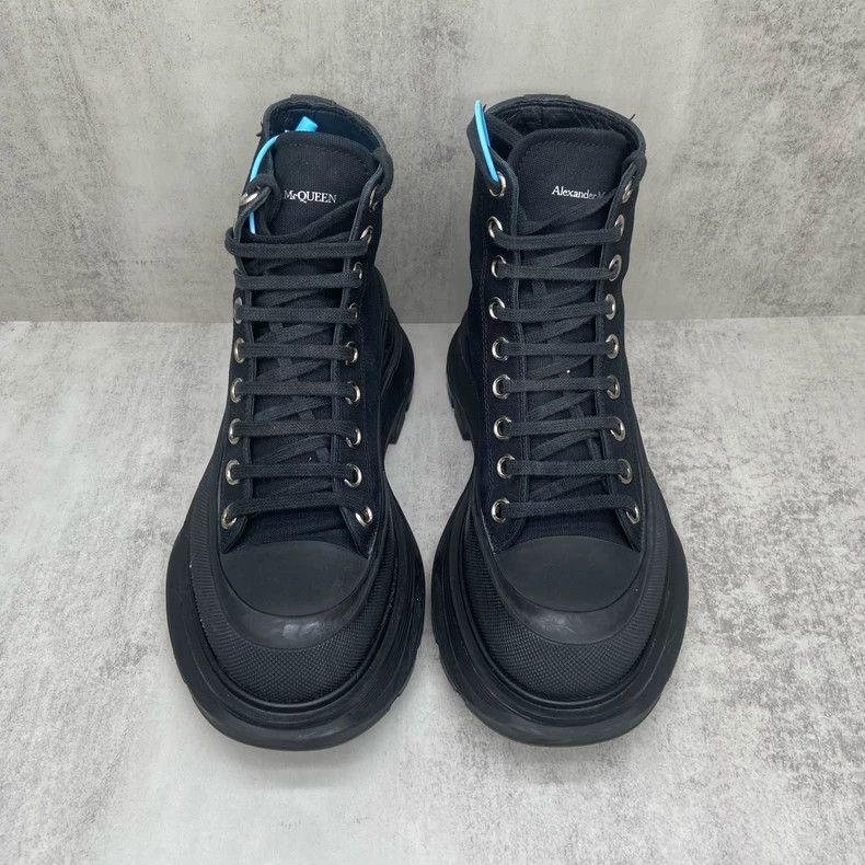 Alexander McQueen Alexander McQueen Black High-Top Martin Boots Size US 6 / IT 36 - 4 Thumbnail