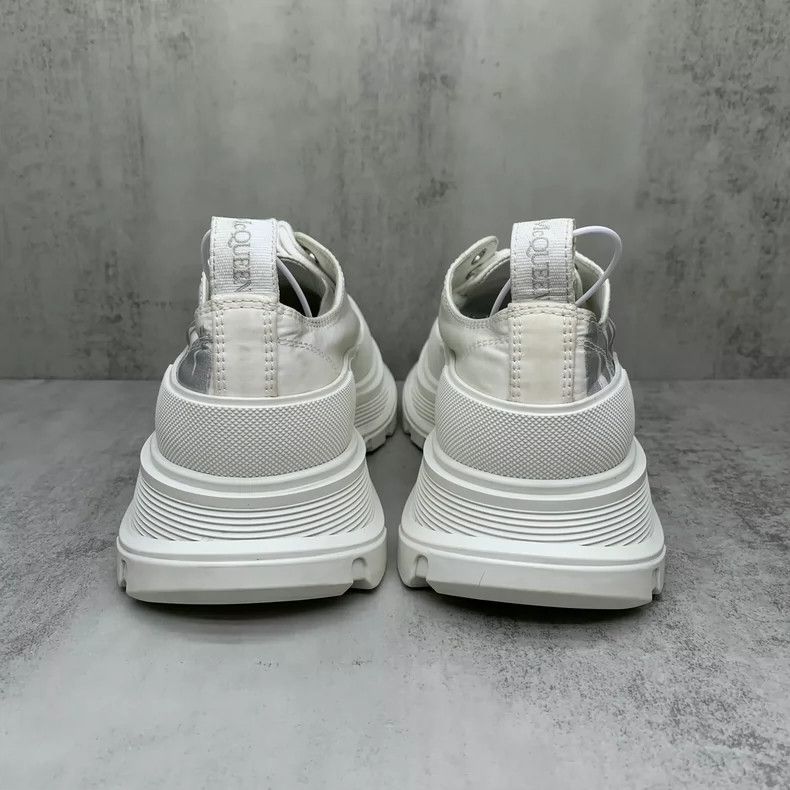 Alexander McQueen Alexander McQueen White Side Logo Martin Boots Size US 6 / IT 36 - 5 Thumbnail
