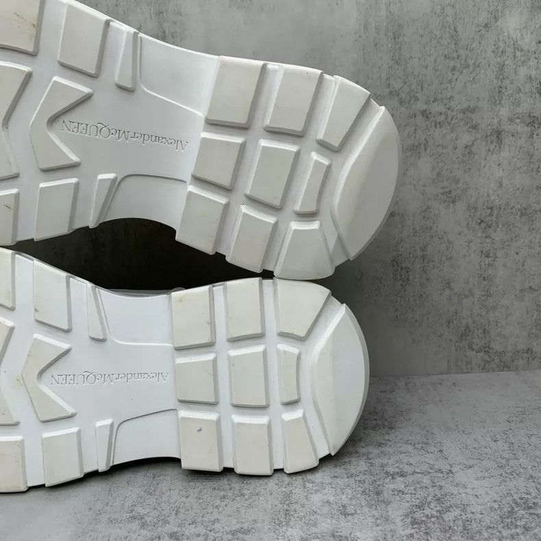 Alexander McQueen Alexander McQueen White Side Logo Martin Boots Size US 6 / IT 36 - 9 Thumbnail