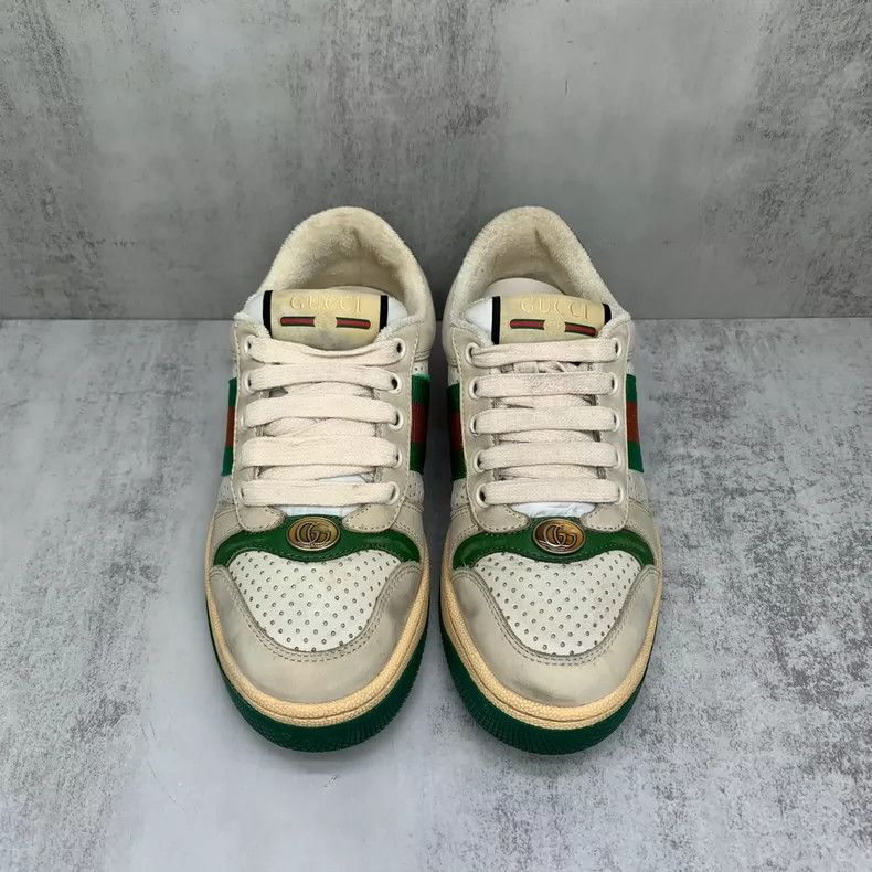 Gucci Gucci Dirty Sneakers Size 34.5 Size US 4 / IT 34 - 4 Thumbnail